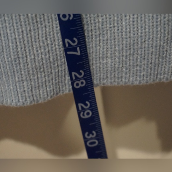 SHEIN cloud cardigan light blue sz large - Picture 4 of 4